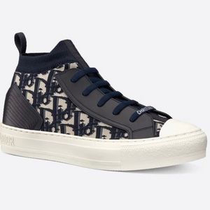 WALK'N'DIOR SNEAKER Navy Oblique Technical Mesh 39